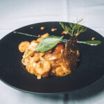 Fettuccini ai Scampi (A1, B)