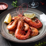 Scampi con Pepe rosa e Gamberetti (1, 2, A1, B, G)
