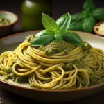 Spaghetti al Pesto (A1, G, H7)